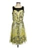 The Limited 100% Polyester Yellow Cocktail Dress Size 2 - photo 1