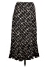 Dialogue Argyle Black Casual Skirt Size XS - photo 2
