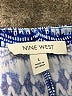 Nine West Print Blue Casual Dress Size L - photo 7