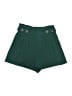 Zara TRF Solid Green Shorts Size XS - photo 1