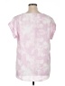wonderly Tie-dye Pink Short Sleeve Top Size XL - photo 2