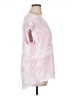 wonderly Tie-dye Pink Short Sleeve Top Size XL - photo 4