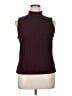 CeCe Burgundy Sleeveless Blouse Size XL - photo 1