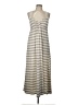 Mystree Stripes Gray Casual Dress Size L - photo 1