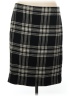 Talbots Plaid Black Formal Skirt Size 8 - photo 1
