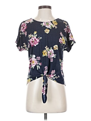 Iz Byer Short Sleeve Blouse (view 1)