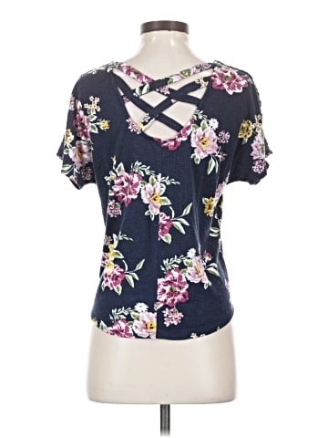 Iz Byer Short Sleeve Blouse (view 2)
