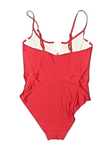 Solid & Striped One Piece Swimsuit (view 2)