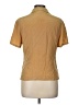 Halston Tan Short Sleeve Blouse Size 10 - photo 2