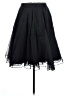 Odille Black Formal Skirt Size 4 - photo 2
