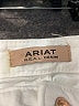 Ariat 100% Cotton Ivory White Jeans Size 32 waist - photo 4