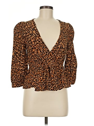 Zara TRF 3/4 Sleeve Blouse (view 1)