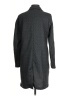 Lands' End 100% Polyester Chevron-herringbone Gray Coat Size S - photo 2