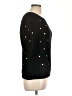 The Impeccable Pig 100% Acrylic Polka Dots Black Pullover Sweater Size L - photo 4