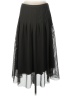 Akris Punto 100% Polyester Solid Black Formal Skirt Size 10 - photo 1