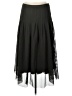 Akris Punto 100% Polyester Solid Black Formal Skirt Size 10 - photo 2