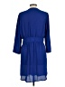 Daniel Rainn 100% Polyester Solid Blue Casual Dress Size L - photo 2