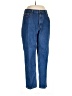 L.L.Bean 100% Cotton Solid Blue Jeans Size 16 - photo 1