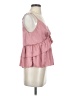 Maeve 100% Polyester Pink Sleeveless Blouse Size S - photo 4