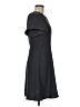Ann Taylor LOFT 100% Polyester Solid Gray Casual Dress Size 6 - photo 4