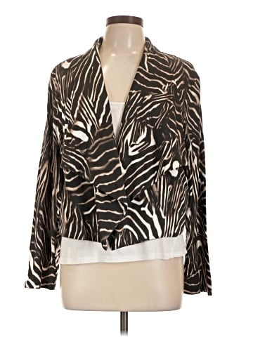 G by Giuliana Rancic Long Sleeve Blouse (view 1)