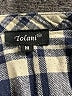 Tolani Plaid Blue Long Sleeve Blouse Size M - photo 7