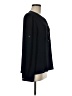 Banana Republic 100% Polyester Black Long Sleeve Blouse Size M - photo 4