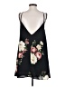 Audrey 3+1 100% Polyester Floral Black Casual Dress Size S - photo 2