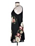 Audrey 3+1 100% Polyester Floral Black Casual Dress Size S - photo 5