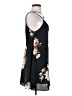 Audrey 3+1 100% Polyester Floral Black Casual Dress Size S - photo 4