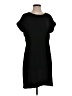Cotélac 100% Polyester Solid Black Casual Dress Size Lg (3) - photo 1