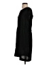 Cotélac 100% Polyester Solid Black Casual Dress Size Lg (3) - photo 5