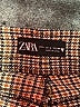 Zara Houndstooth Brown Casual Pants Size L - photo 7