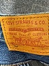 Levi's 100% Cotton Blue Denim Shorts Size 25 waist - photo 3
