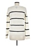 Bobeau 100% Acrylic Stripes Ivory Turtleneck Sweater Size M - photo 2