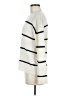 Bobeau 100% Acrylic Stripes Ivory Turtleneck Sweater Size M - photo 5