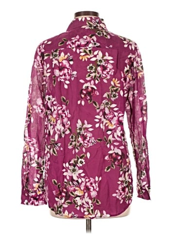 White House Black Market Long Sleeve Blouse (view 2)