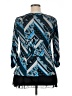 Style&Co 100% Nylon Blue 3/4 Sleeve Top Size XL - photo 2