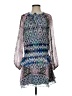 Ramy Brook 100% Silk Print Blue Cocktail Dress Size XS - photo 1