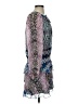 Ramy Brook 100% Silk Print Blue Cocktail Dress Size XS - photo 4