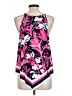 Laundry by Shelli Segal 100% Polyester Pink Sleeveless Blouse Size L - photo 2