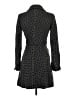 J.Crew Collection 100% Wool Polka Dots Black Wool Coat Size 2 - photo 2
