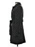 J.Crew Collection 100% Wool Polka Dots Black Wool Coat Size 2 - photo 5