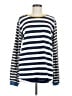 We the Free 100% Cotton Stripes Blue Pullover Sweater Size M - photo 1