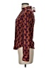 T.J. Maxx Burgundy Long Sleeve Blouse Size XS - photo 5
