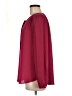 Ann Taylor LOFT 100% Polyester Burgundy Long Sleeve Blouse Size M - photo 5