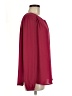 Ann Taylor LOFT 100% Polyester Burgundy Long Sleeve Blouse Size M - photo 4
