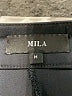 Mila Solid Black Casual Pants Size M - photo 4