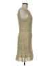Milly Tweed Tan Cocktail Dress Size M - photo 4