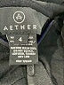 Aether Black Zip Up Hoodie Size Lg (4) - photo 7